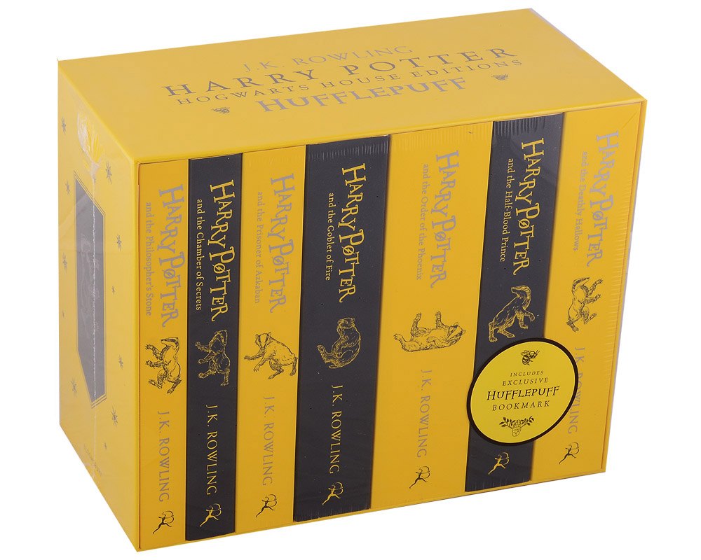 

Harry Potter Hufflepuff House Editions Paperback Box Set (комплект из 7 книг)