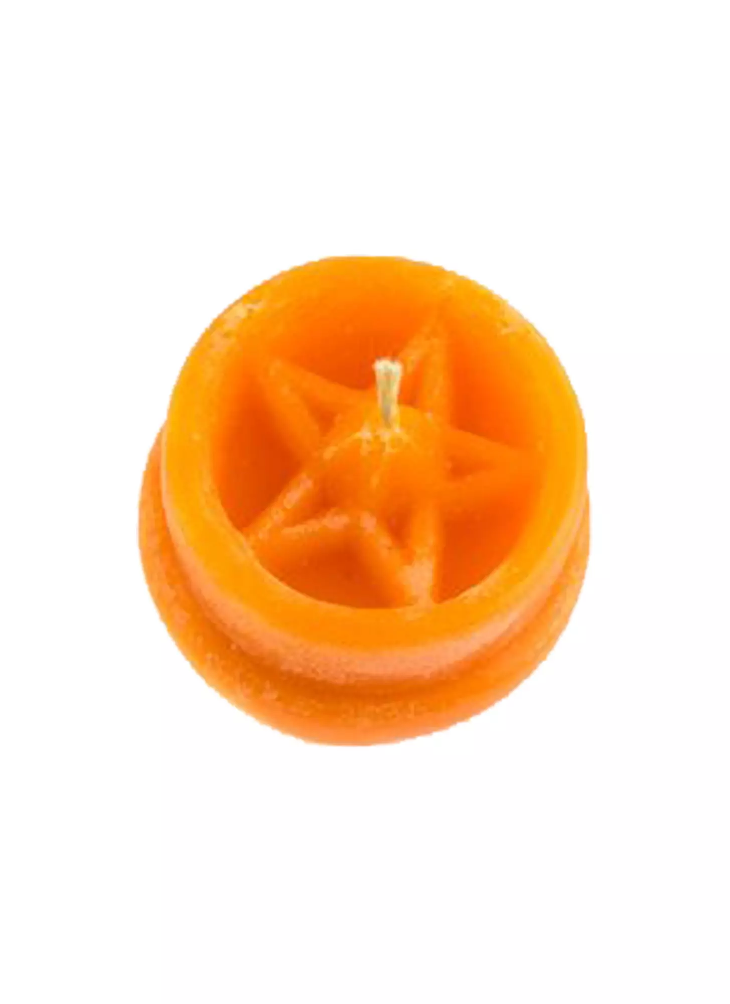 Свеча-таблетка Оранжевая