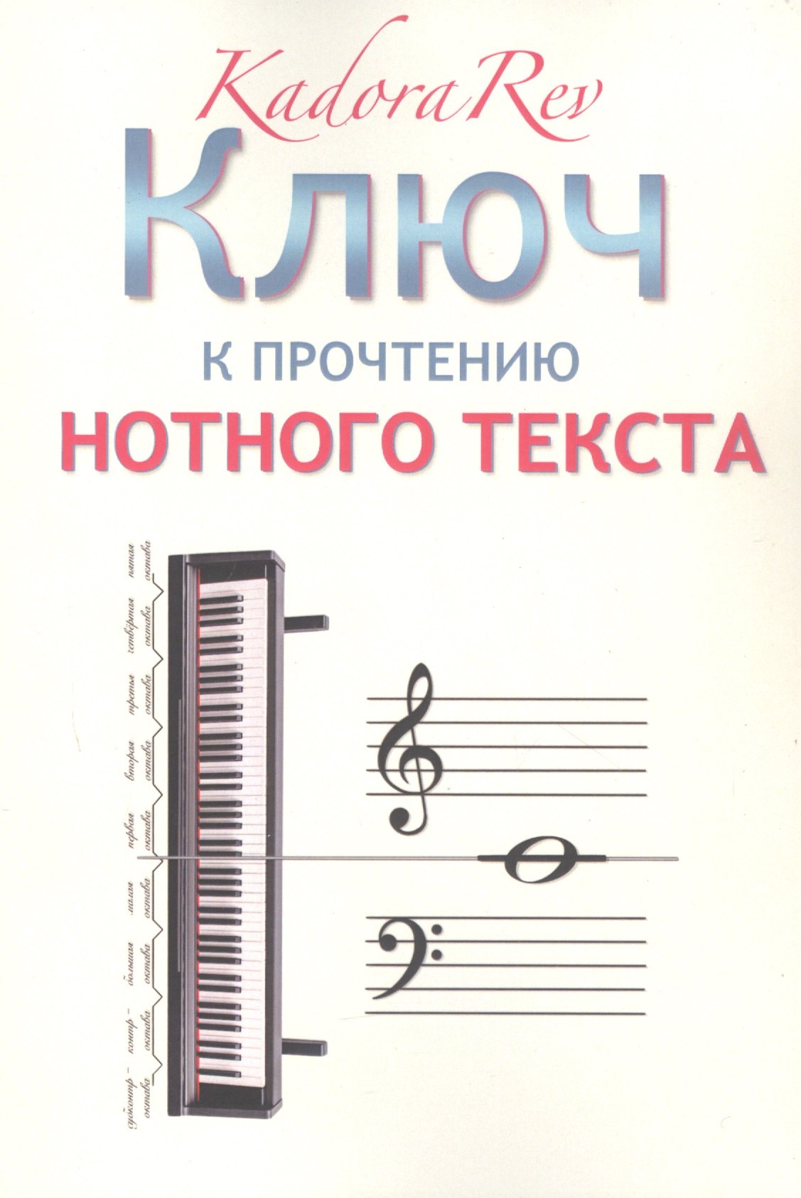 

Ключ к прочтению нотного текста