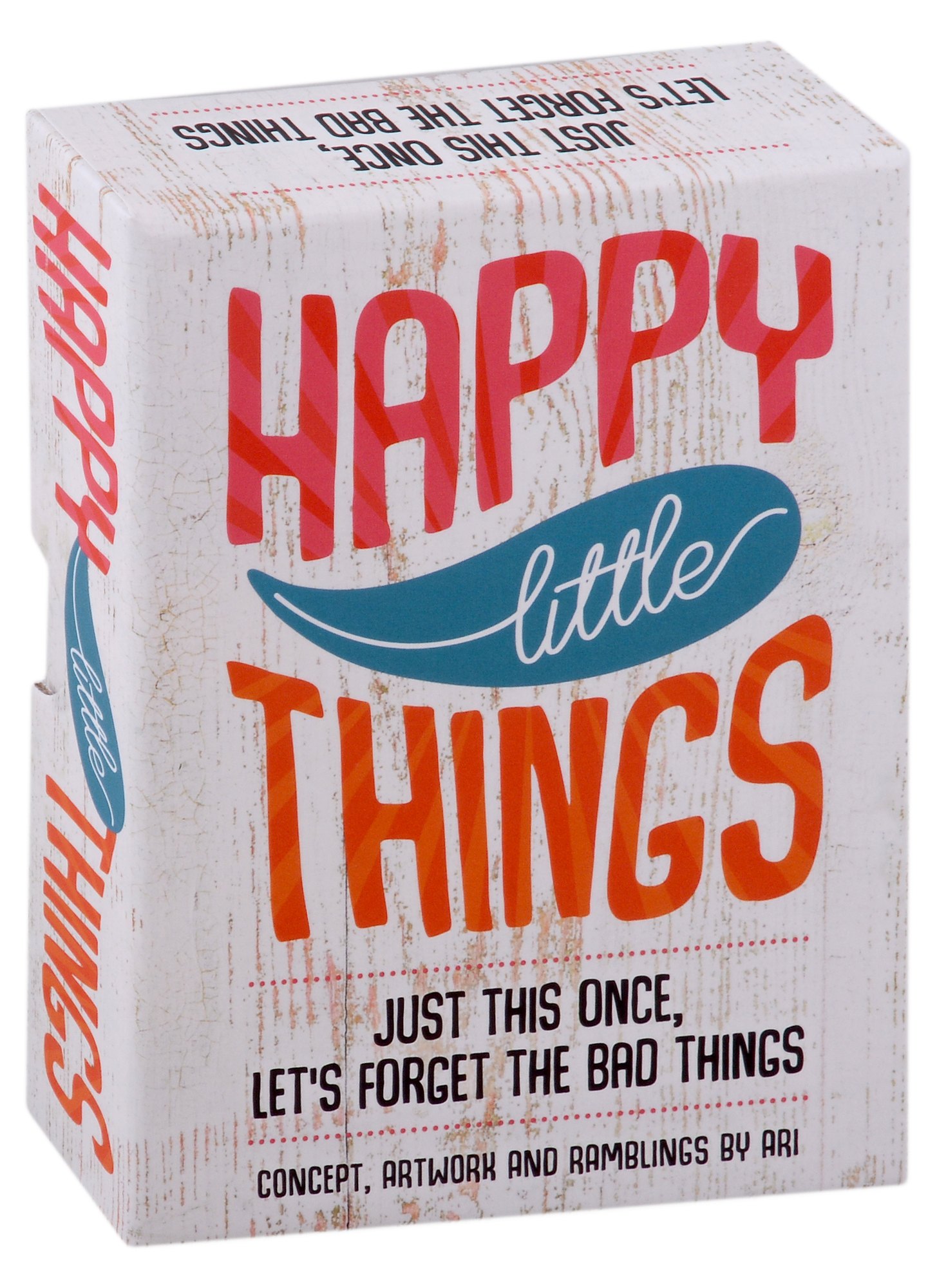 

Happy little Things (32 Cards with Book)