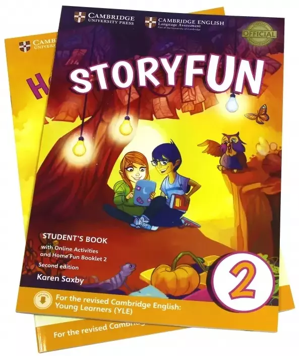 Саксби Карен, Оуэн Мелисса - Storyfun for Starters. Level 2. Students Book with Online Activities and Home Fun Booklet 2 (комплект из 2-х книг)