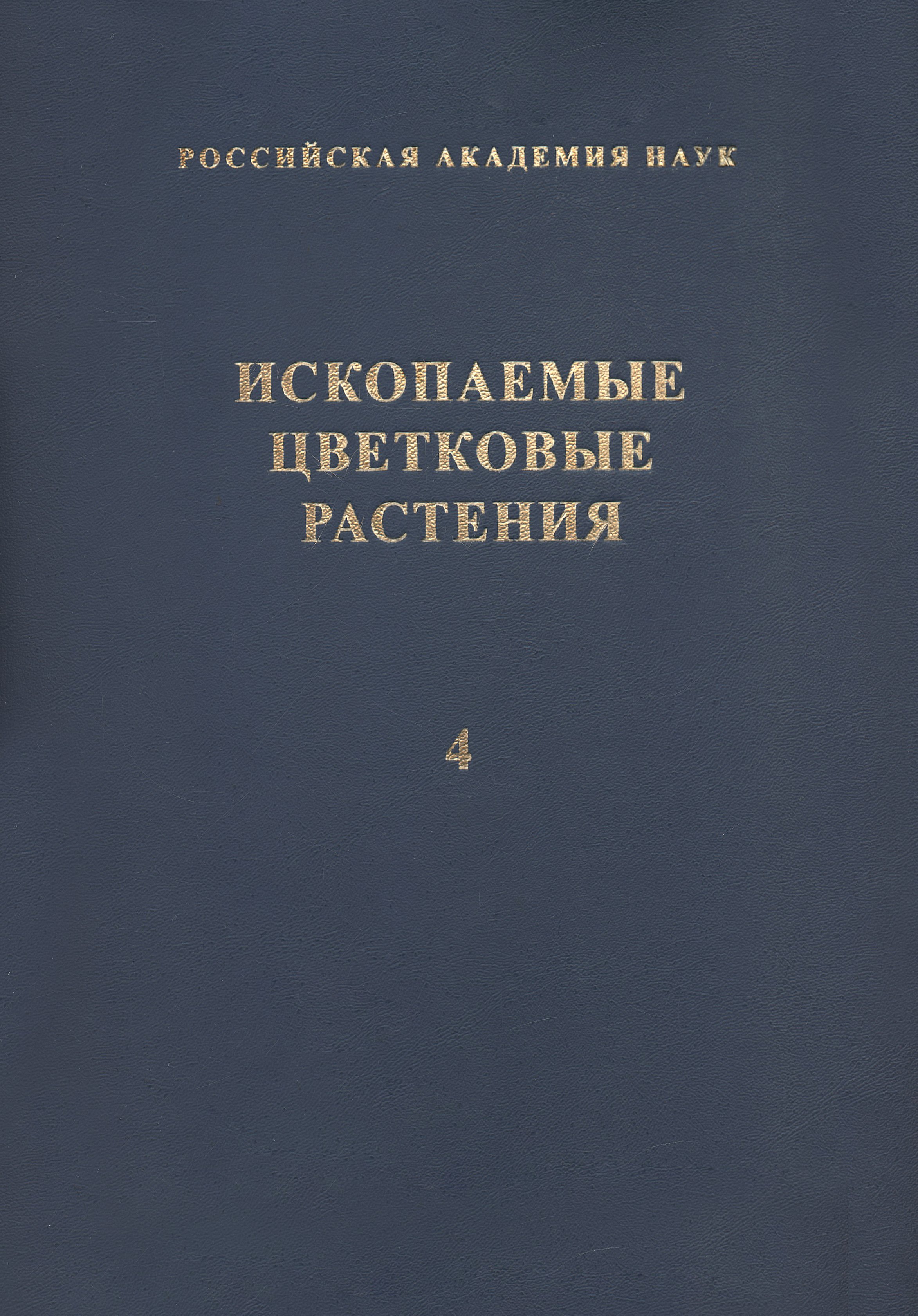 

Ископаемые цветковые растения России и сопредельных государств. Том 4