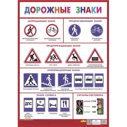 

Дорожные знаки (большой формат)